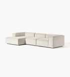 Narożna sofa modułowa ze sztruksu Lennon WEST