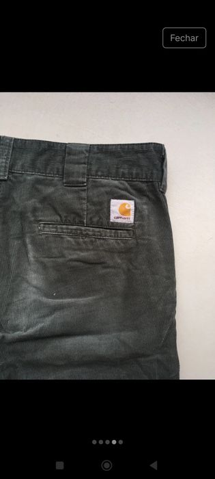 Calças Carhartt veludo, Corte largo, 30x32