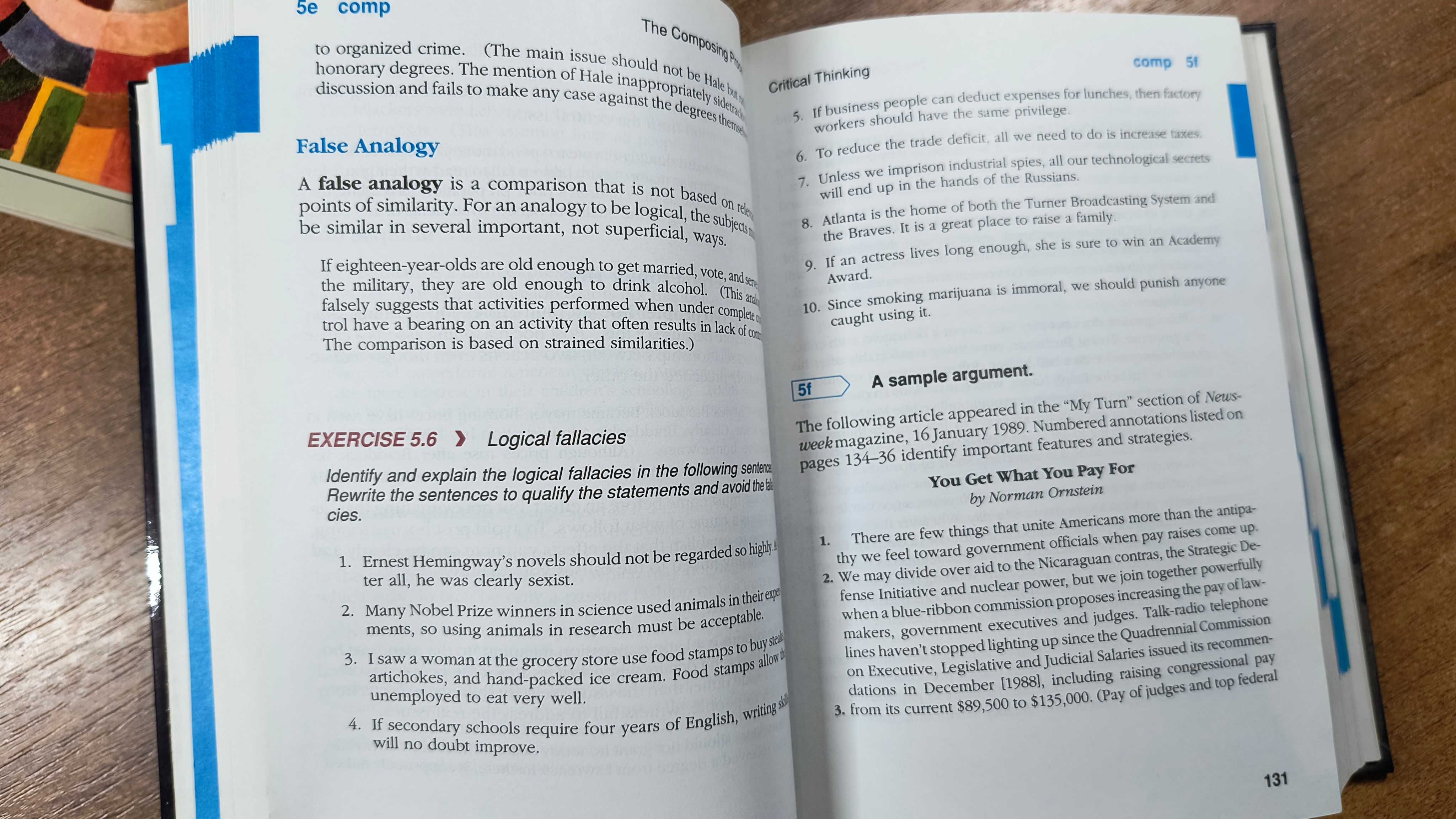 Critical Thinking, Thoughtful Writing + Beacon Handbook На английском