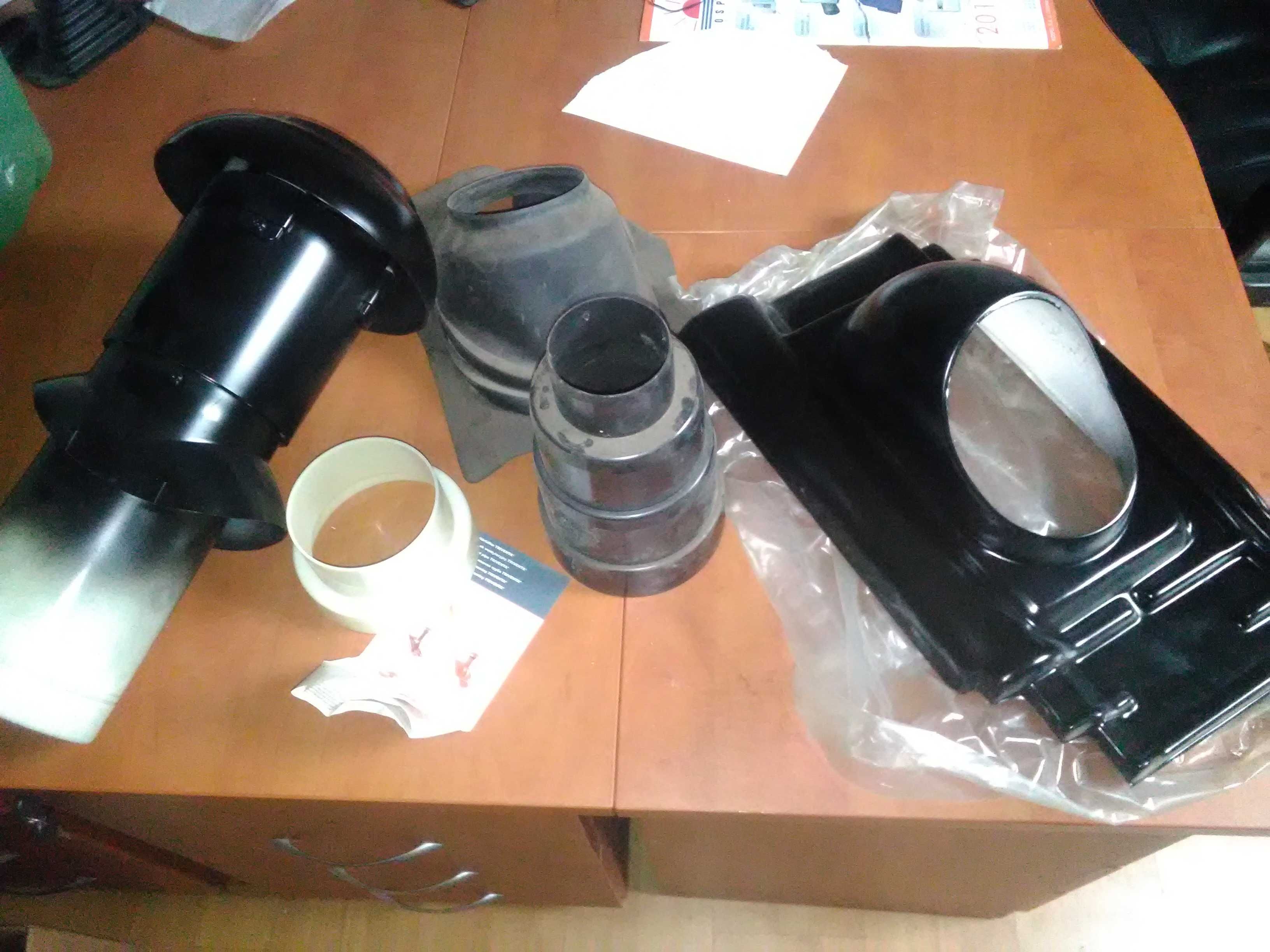 Kominek wentylacyjny Koramic FI 125 mm czarny