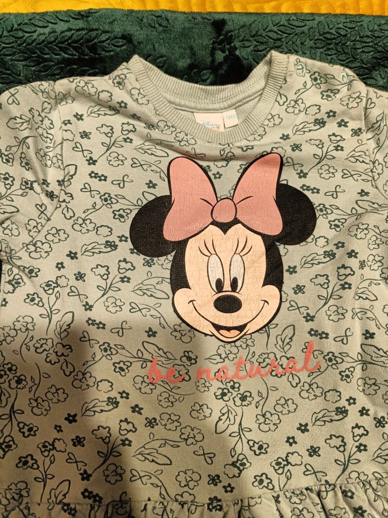 Bluza plus sukienka myszka Minnie Disney r 104