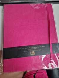 Planer różowy notatnik piękny nieużywany