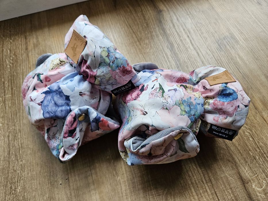 Rękawice do wózka Lanila Grey lucy bloom