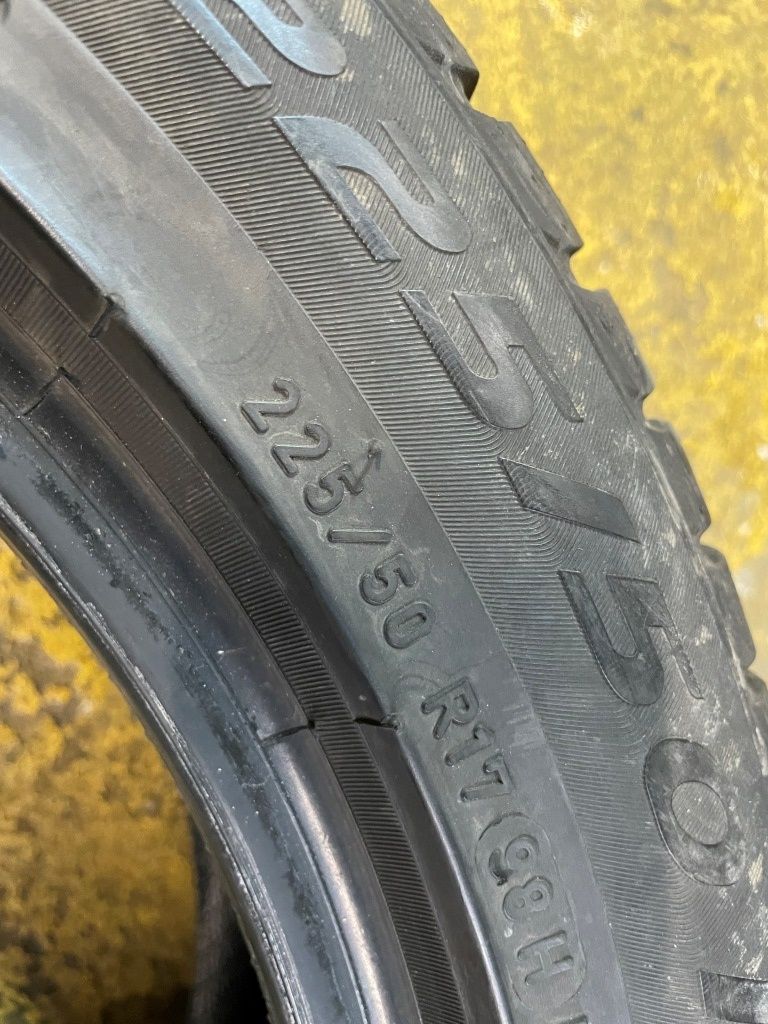 225/50 R17 Pirelli остакок 95%  2019 год