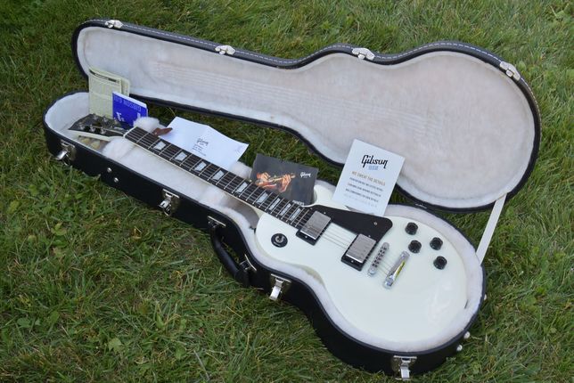 Gibson Les Paul studio Alpine White jak NOWA biały kruk!