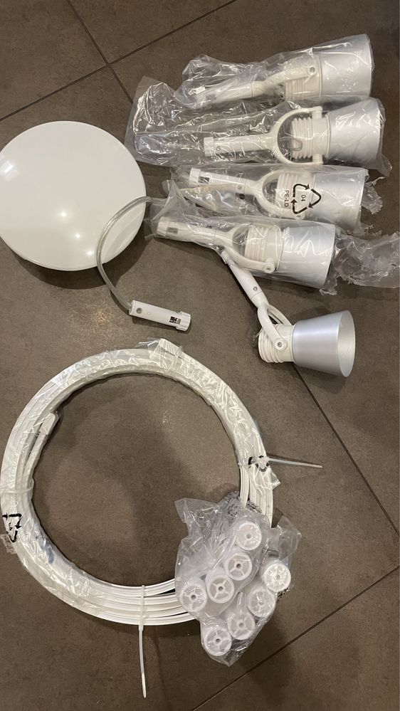 Lampa RADIUM Ikea elementy