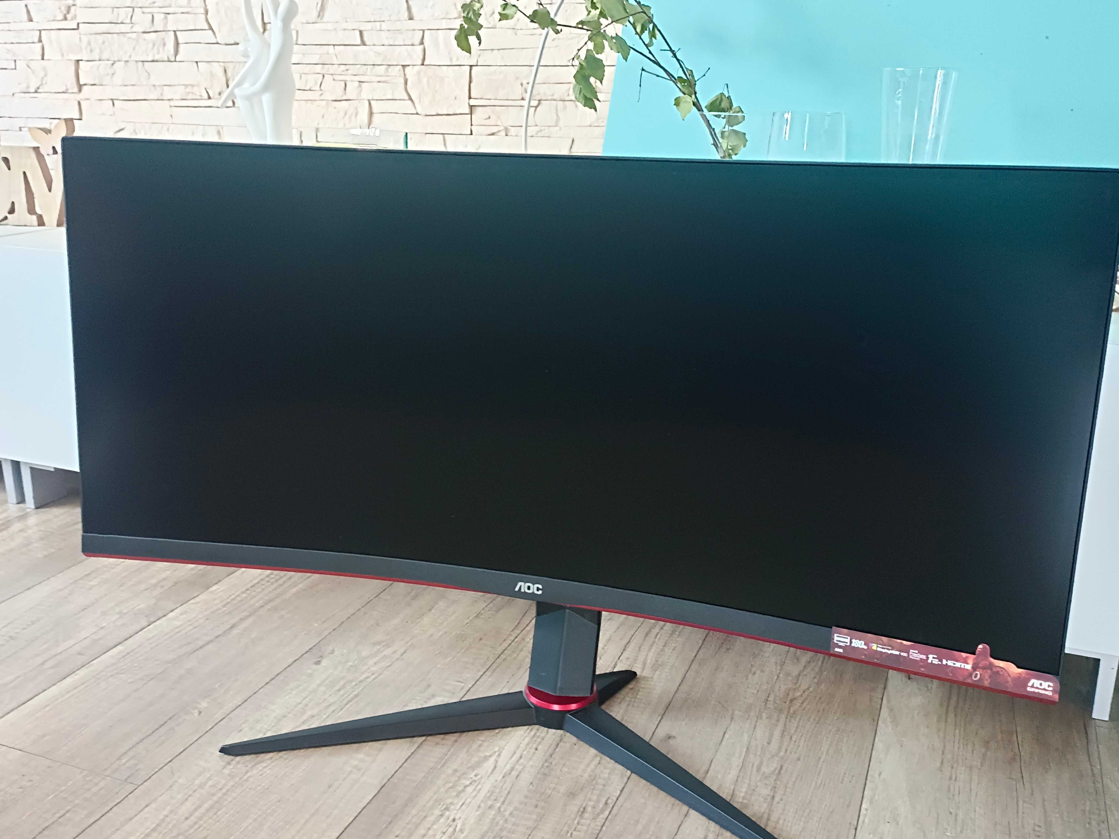 Monitor 34 cale AOC  gaming