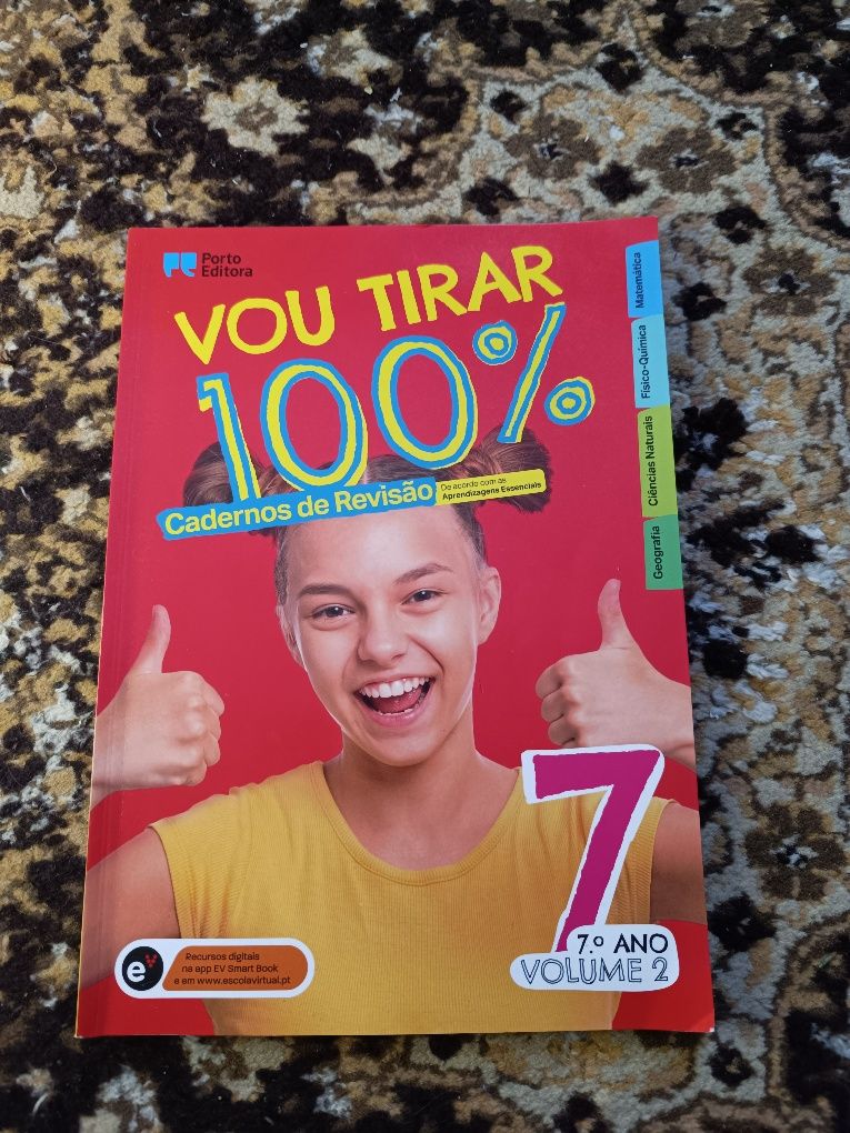 Livro 7º ano "Vou tirar 100%" Volume 2