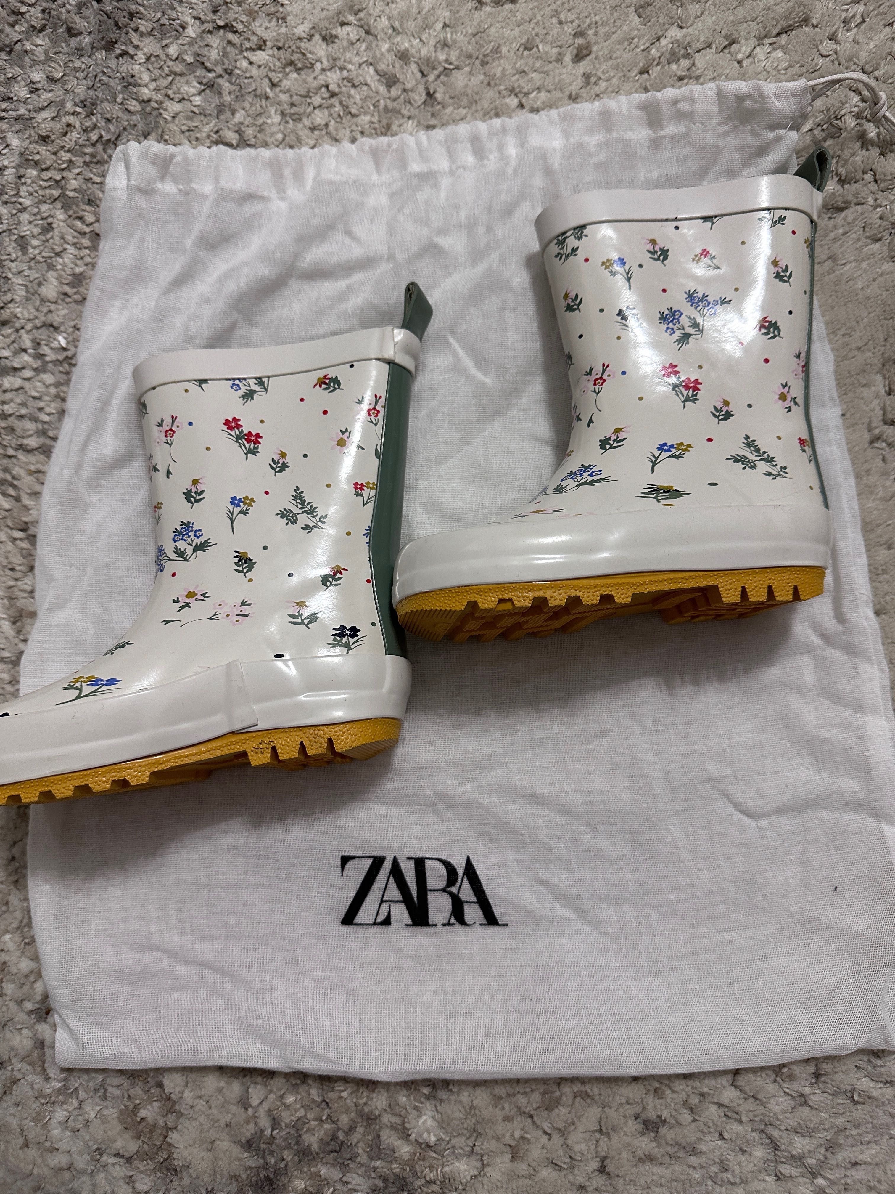 Продам дитячі резинові чоботи ZARA (21 розмір)