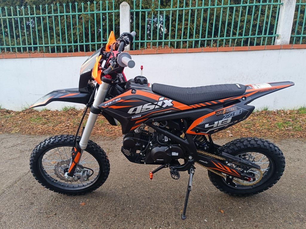 Porządny NOWY CROSS ASIX 125 lub 140 Duże KOŁA 16/19cali lub 14/17 RAT