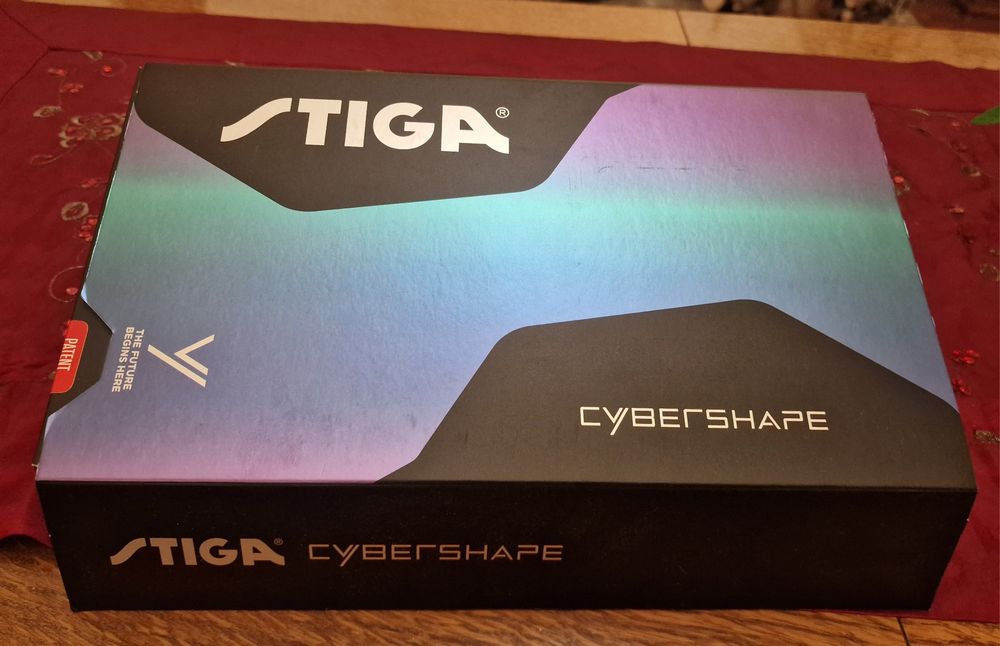 STIGA Cybershape + Butterfly Tenergy 05 + pokrowiec STIGA (zestaw)