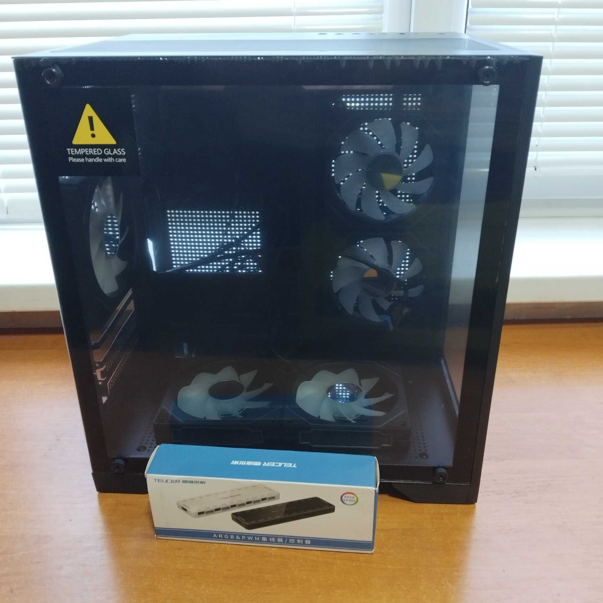 GAMEMAX Infinity Mini (7шт ARGB Fan + Controller с пультом)