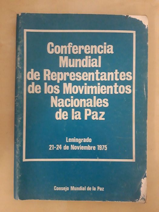 Conferencia Mundial Representantes Movimientos Nacionales Paz