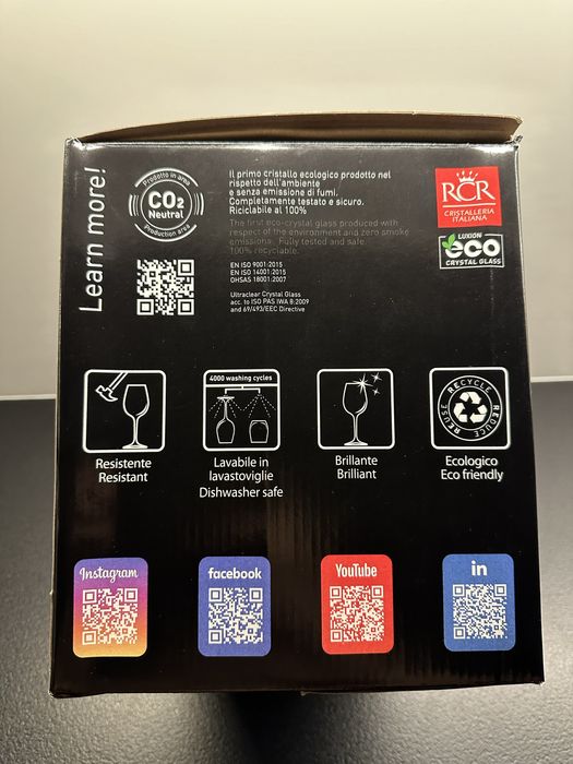 Kieliszki do wina APERITIF RCR Krysztal ALKEMIST 530ML