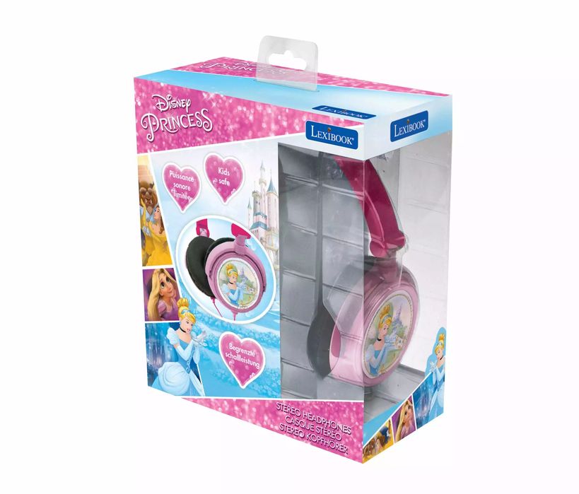 Składane słuchawki Disney Princess HP010DP. Lexibook