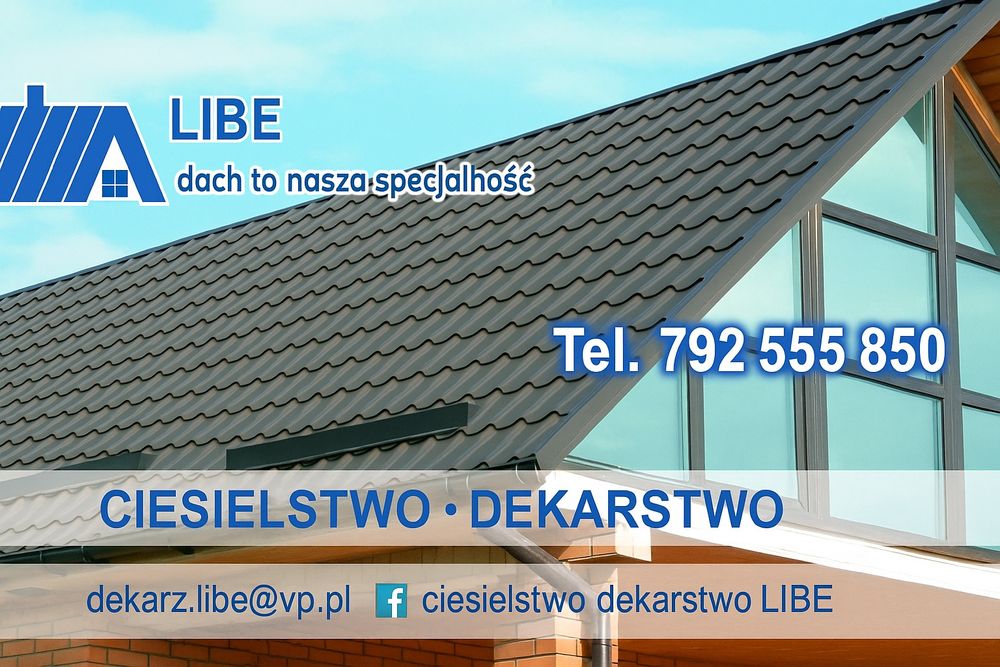 Firma Ciesielska, dekarska,  blacharska