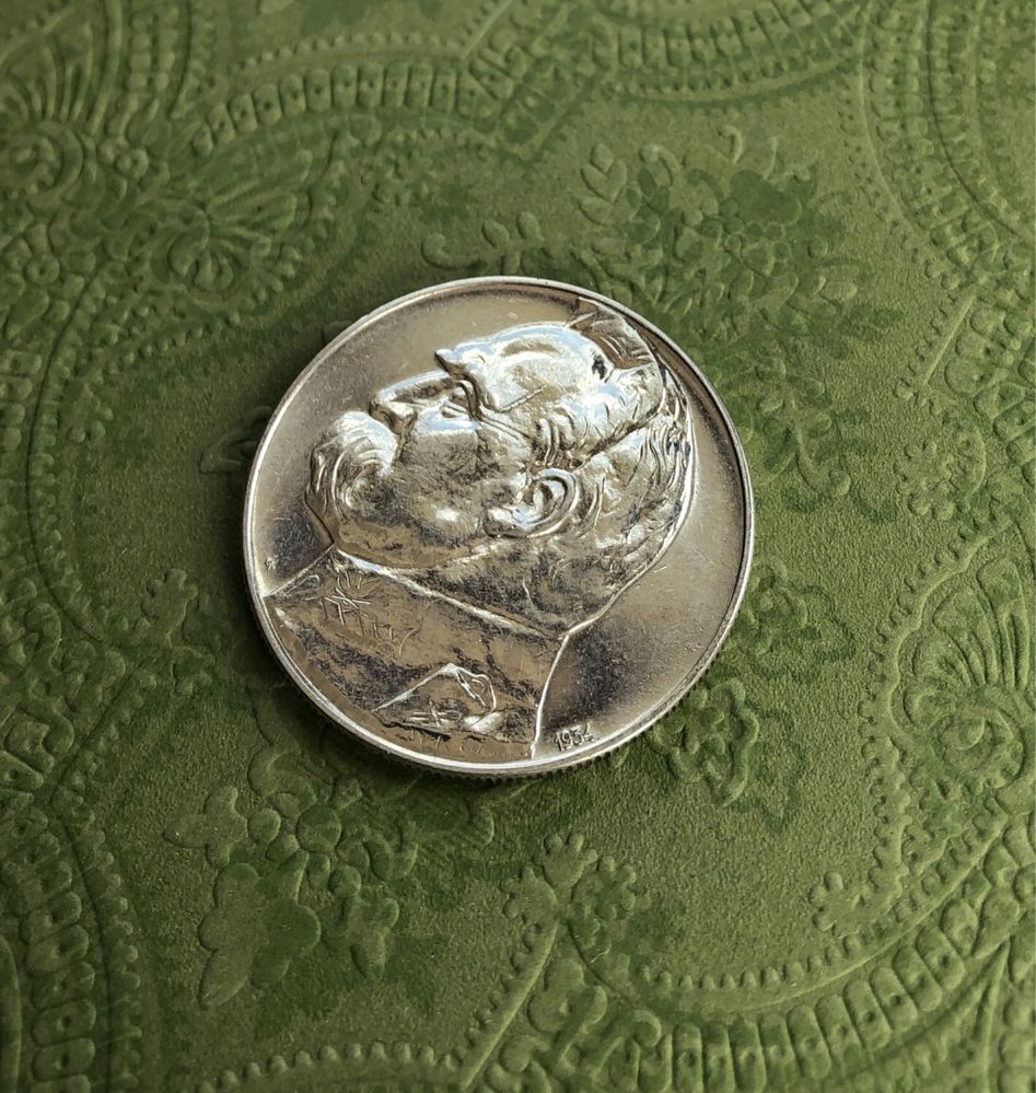 Moneta Rzeczpospolita Polska 10 złoty Piłsudski srebro 1934 rok