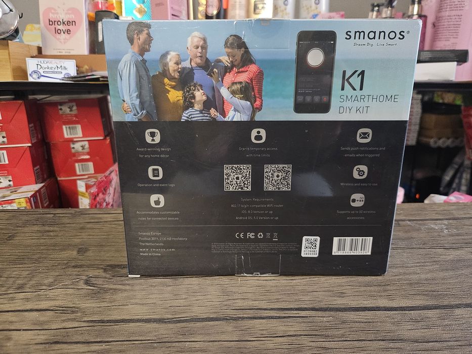 System alarmowy Smanos K1 SmartHome DIY Security Kit