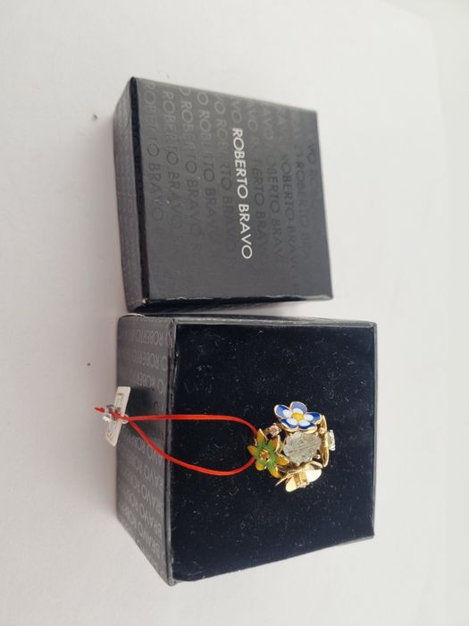 Золотое кольцо roberto bravo