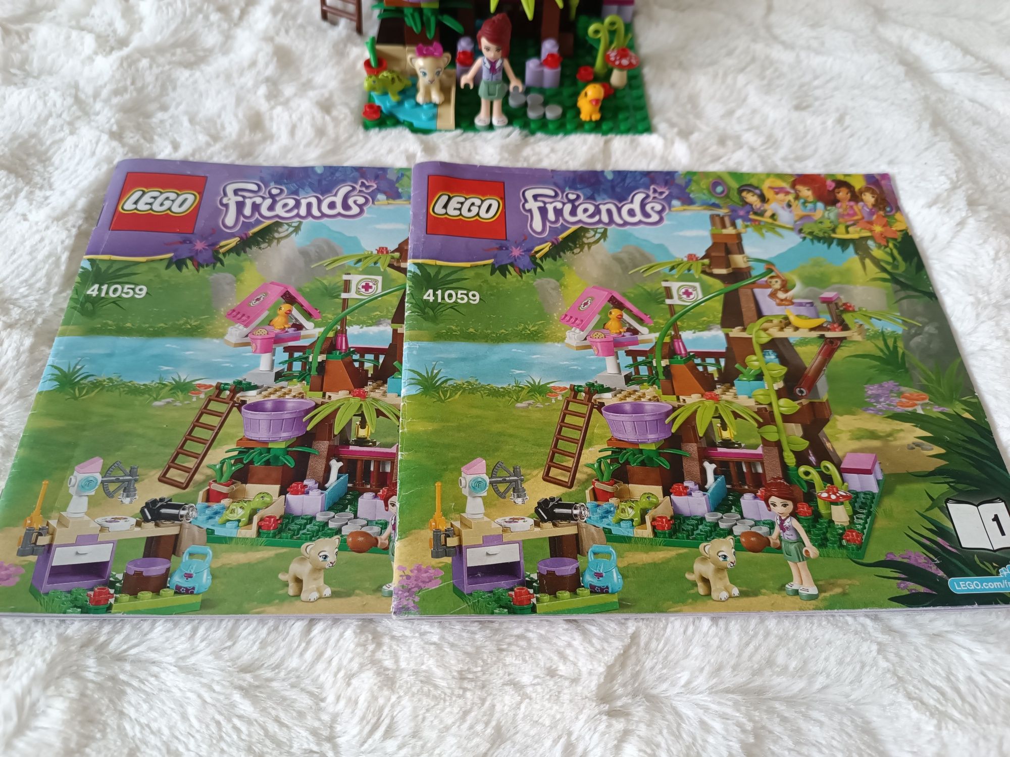 Zestaw klocki LEGO friends 41059 dom domek na drzewie figurki