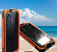 Carregador/power bank ENERGIA SOLAR 20.000Mah