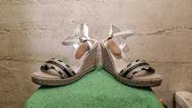 Damskie espadryle na koturnie TOMMY HILFIGER ELENE 106D r.41 stan bdb