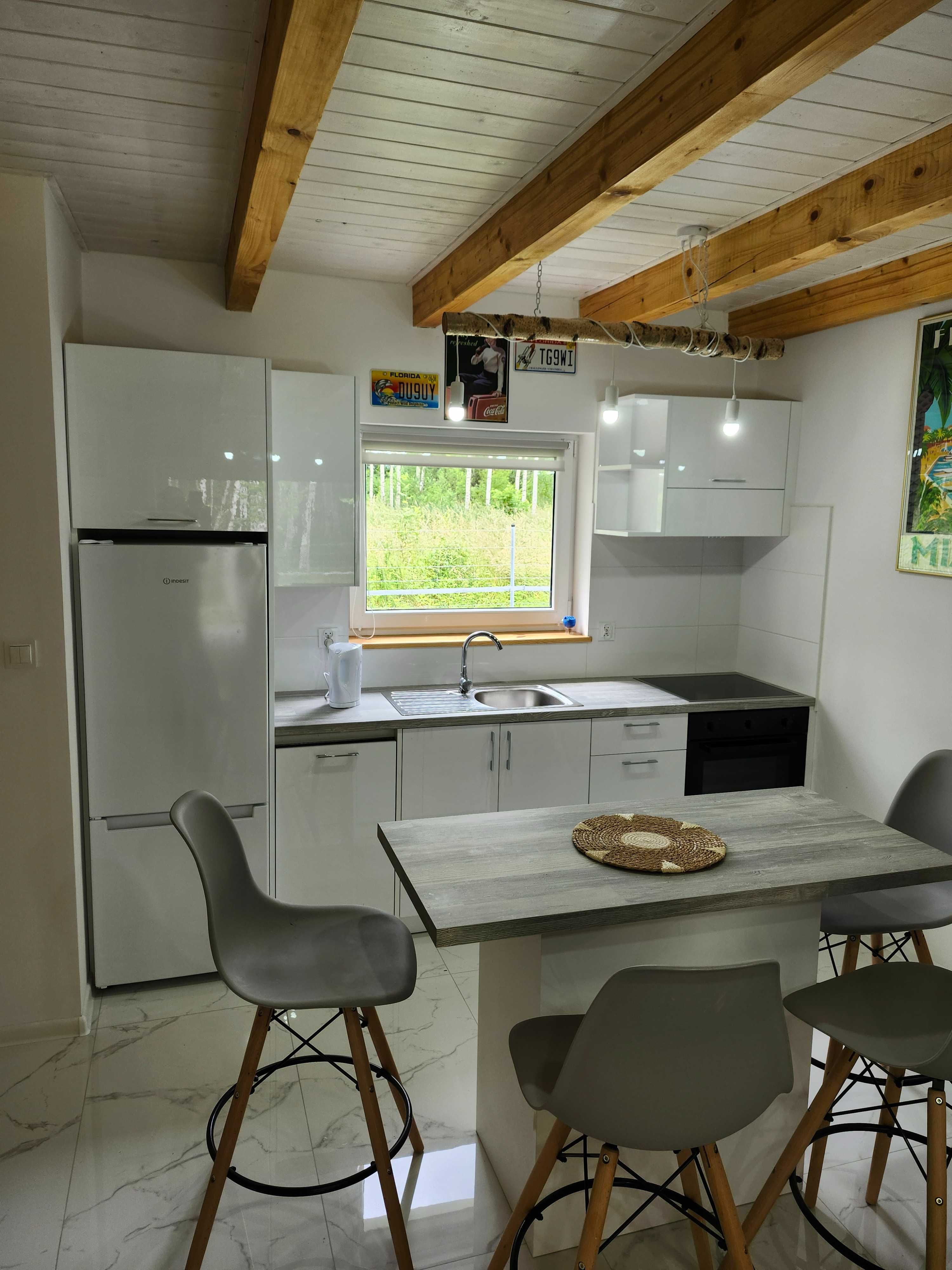 Domek z jacuzzi Siemiany  Mazury