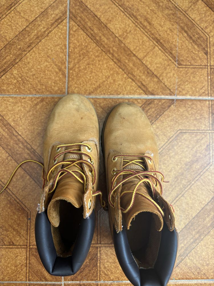 Botas timberland tamanho 37 camel / mostarda