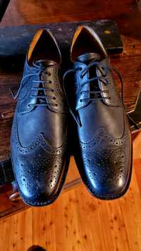 Buty włoskie ręcznie robione Borelli nowe rozm 42