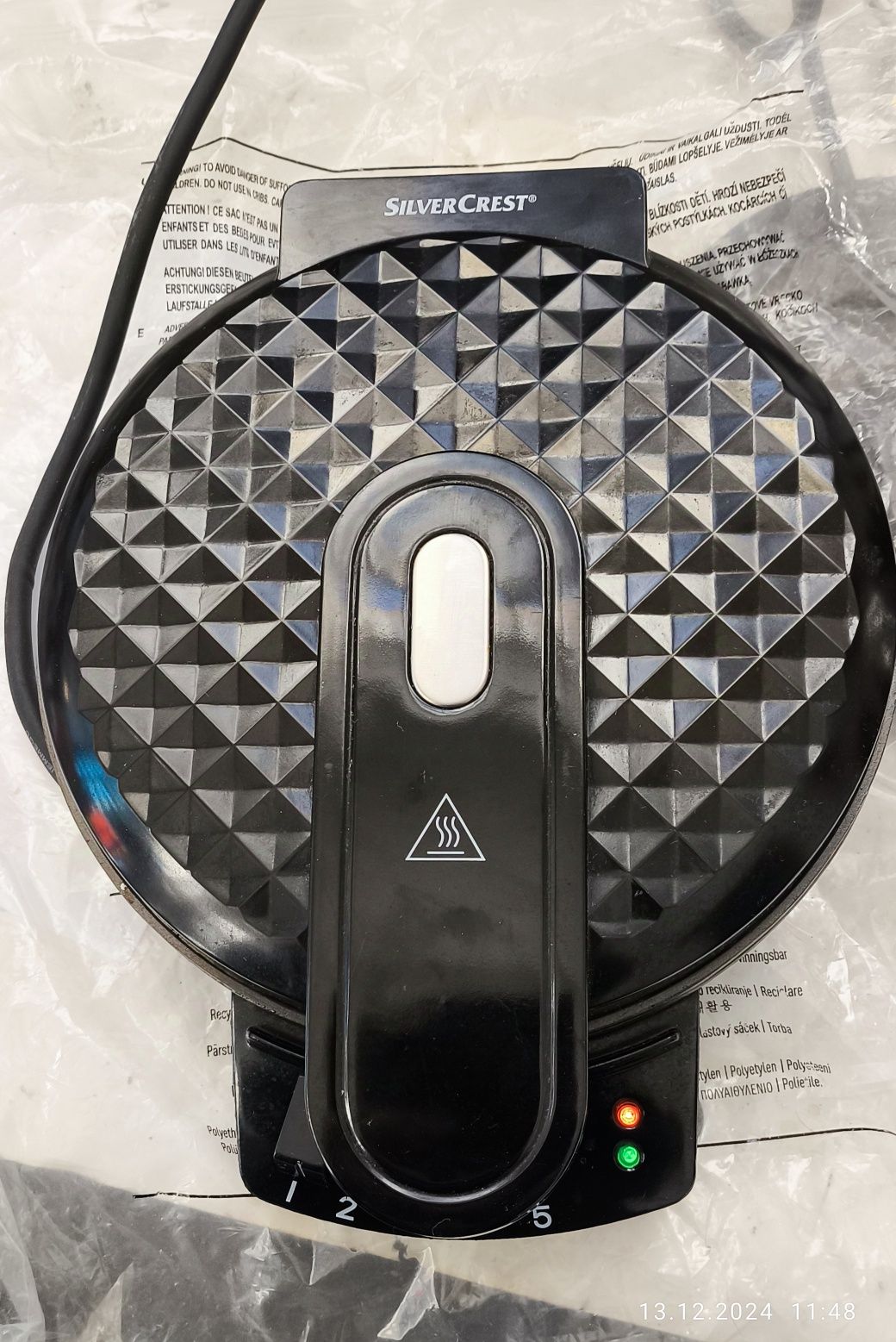 Німецька вафельниця Silver Crest SWE 1200 W. B2.