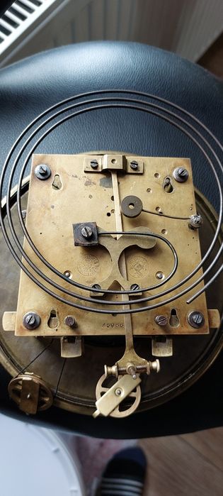 Stary zegar linkowy Becker Artdeco