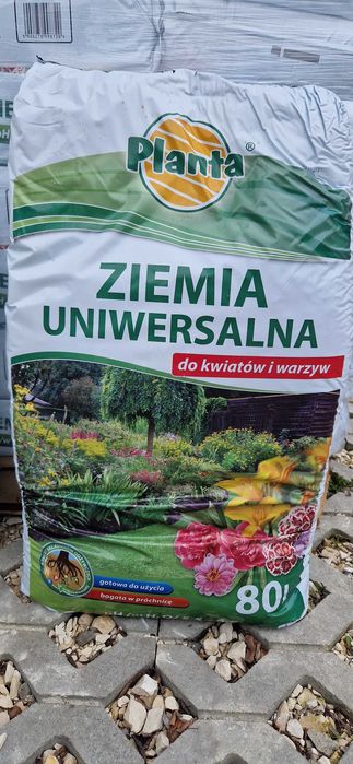 Ziemia uniwersalna ogrodowa 80l Promocja