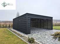 Nowoczesna wiata blaszana/carport na dowolny wymiar