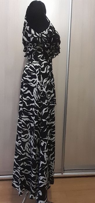 Сарафан максі з принтом