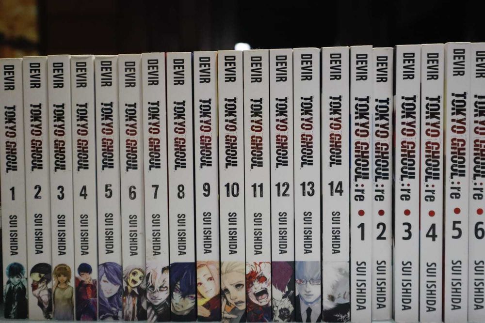 Vários mangás em português