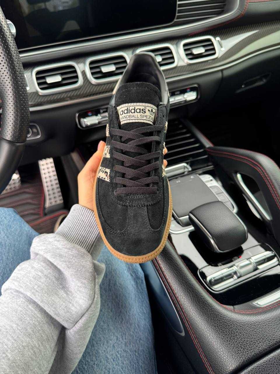 Женские кроссовки Adidas Handball Spezial Black Leopard. 36-41