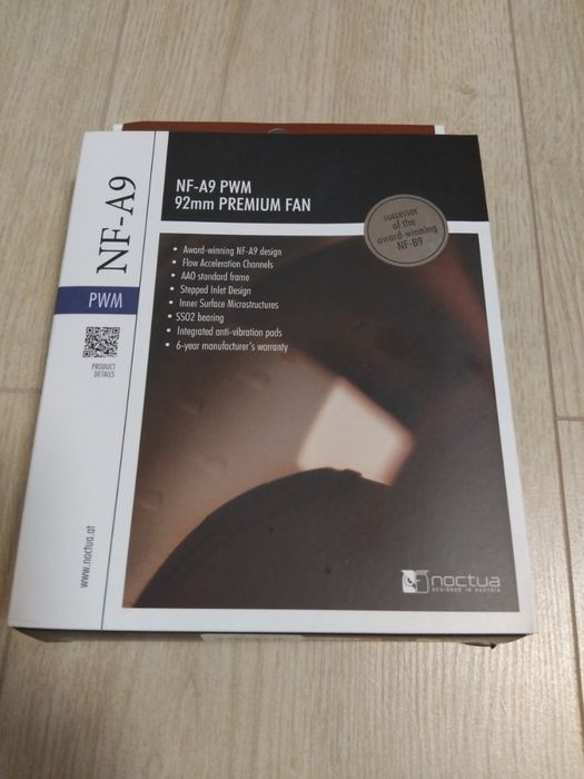 Кулер Noctua NH-U9S Chromax.Black (стан нового) + NF-A9 (новий)