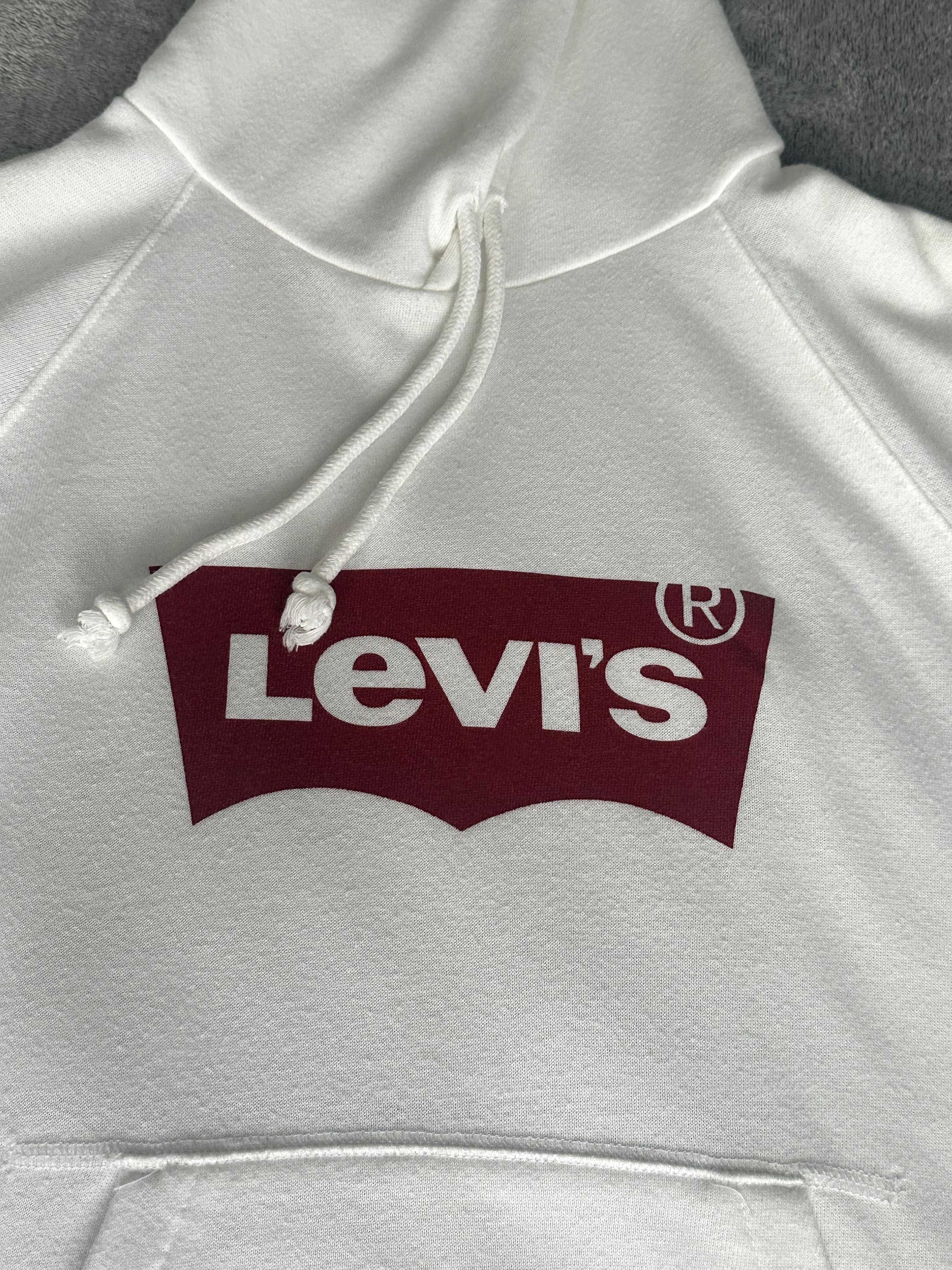 Біла худі Levis (розмір S)