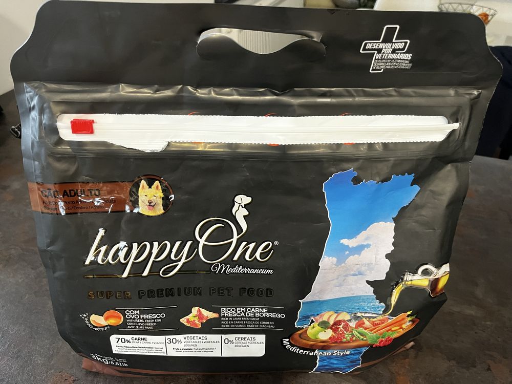 Корм для собак ягня та рис Happy One