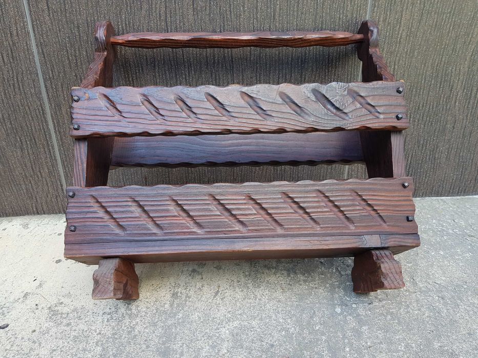 Donica drewniana - dekoracja do ogrodu, na balkon