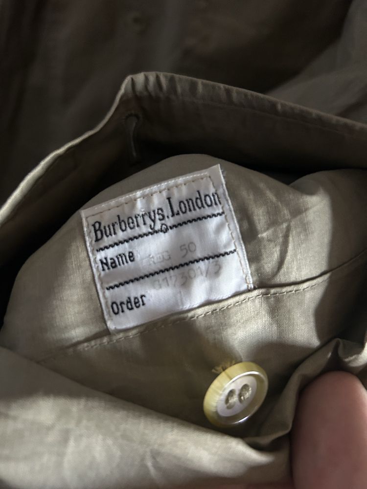 100 Cotton Burberrys Trench Coat