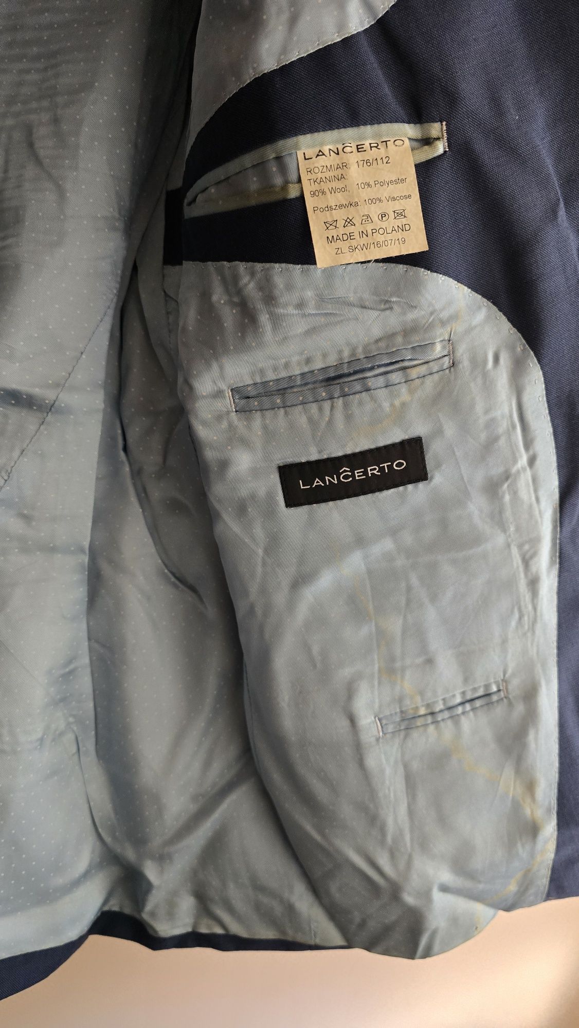 Marynarka męska Lancerto L/XL granatowa