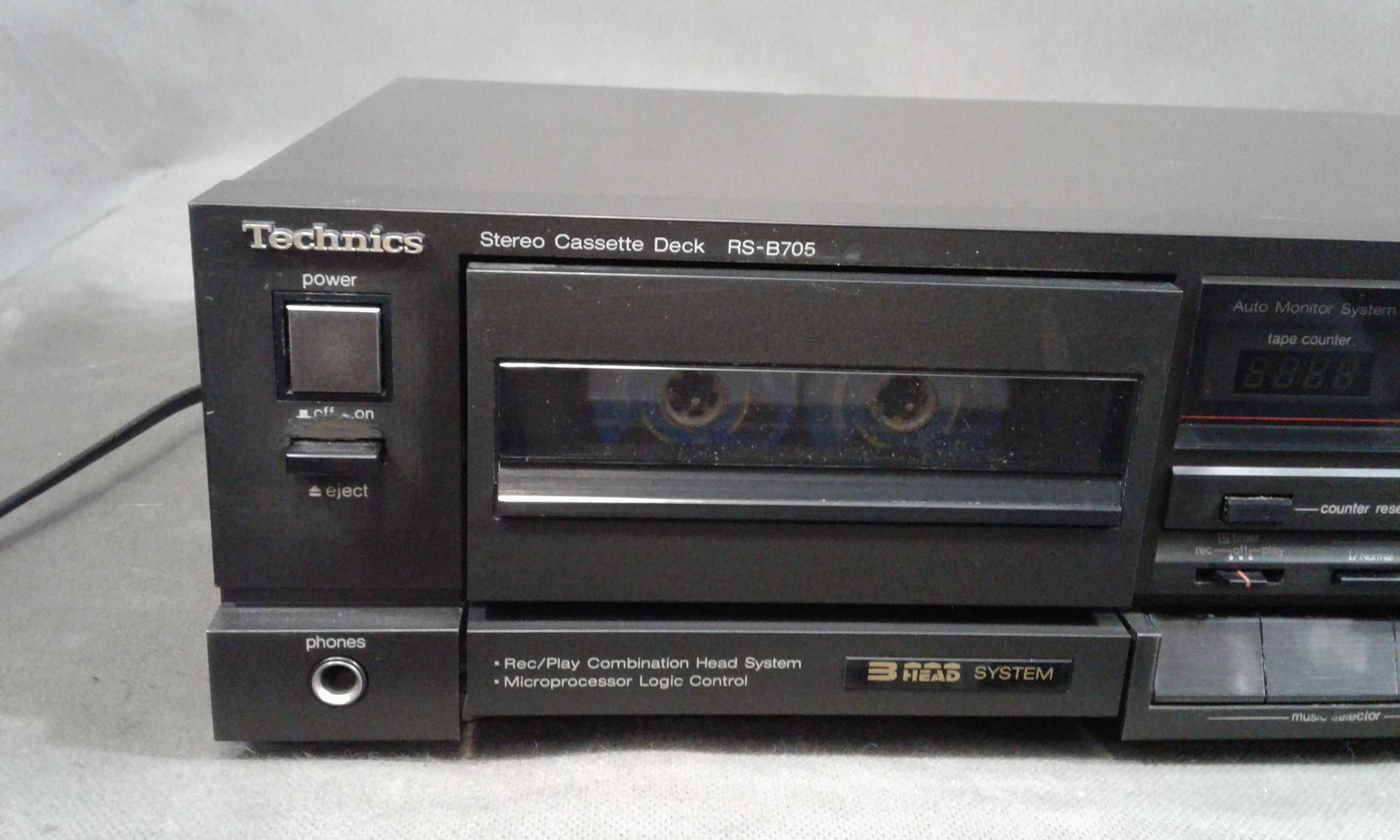 TECHNICS RS-B705,magnetofon kasetowy