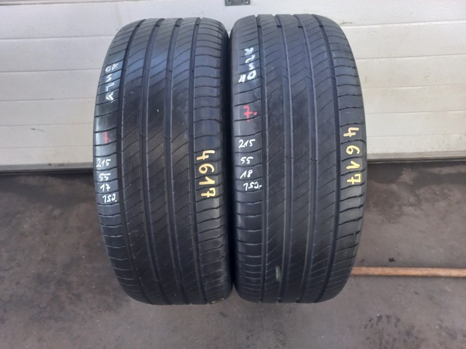 Opony letnie Michelin 215/55/18 99V