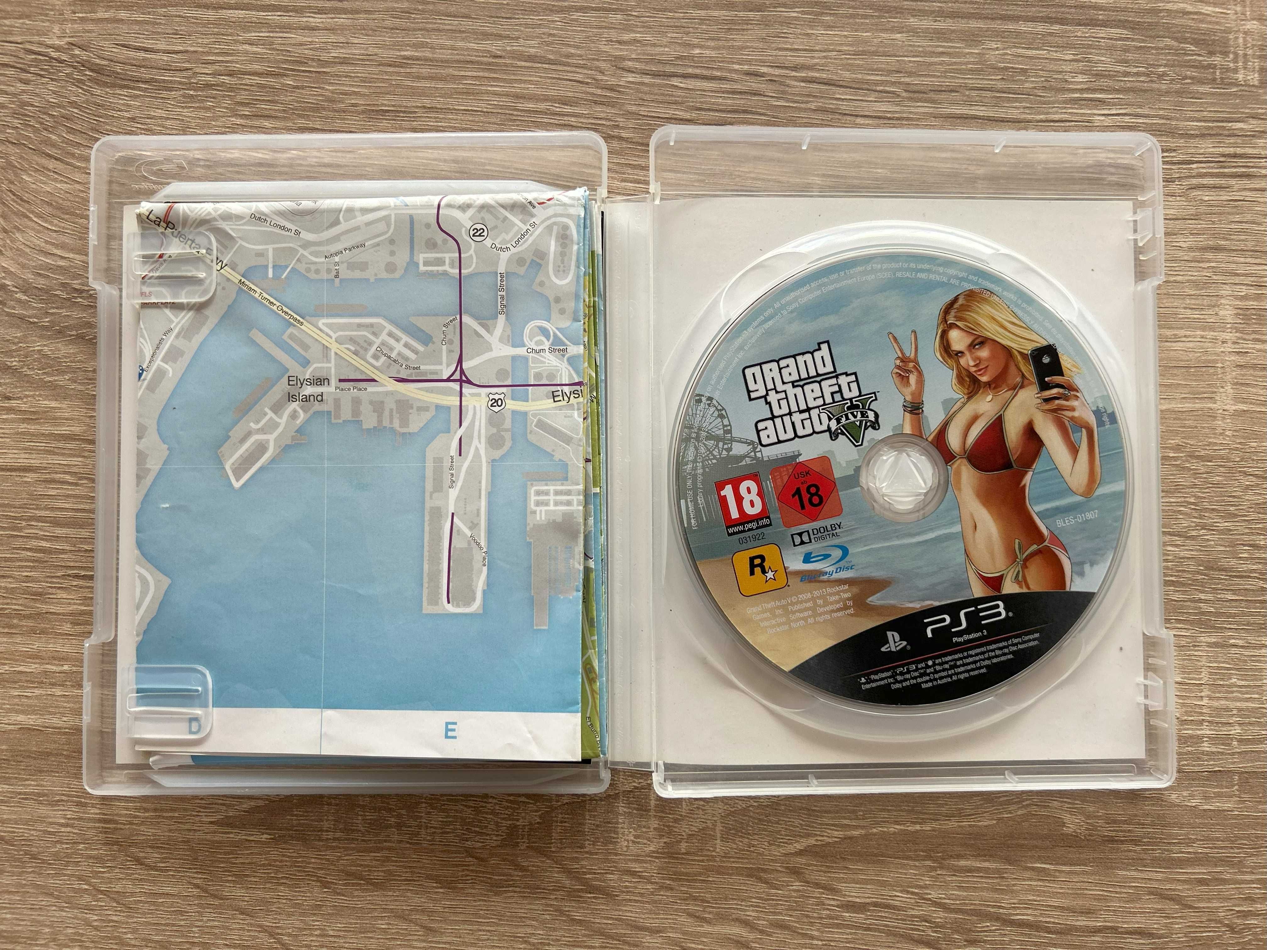 Grand Theft Auto V - PS3 - PL - stan Używany, sprawny 100%