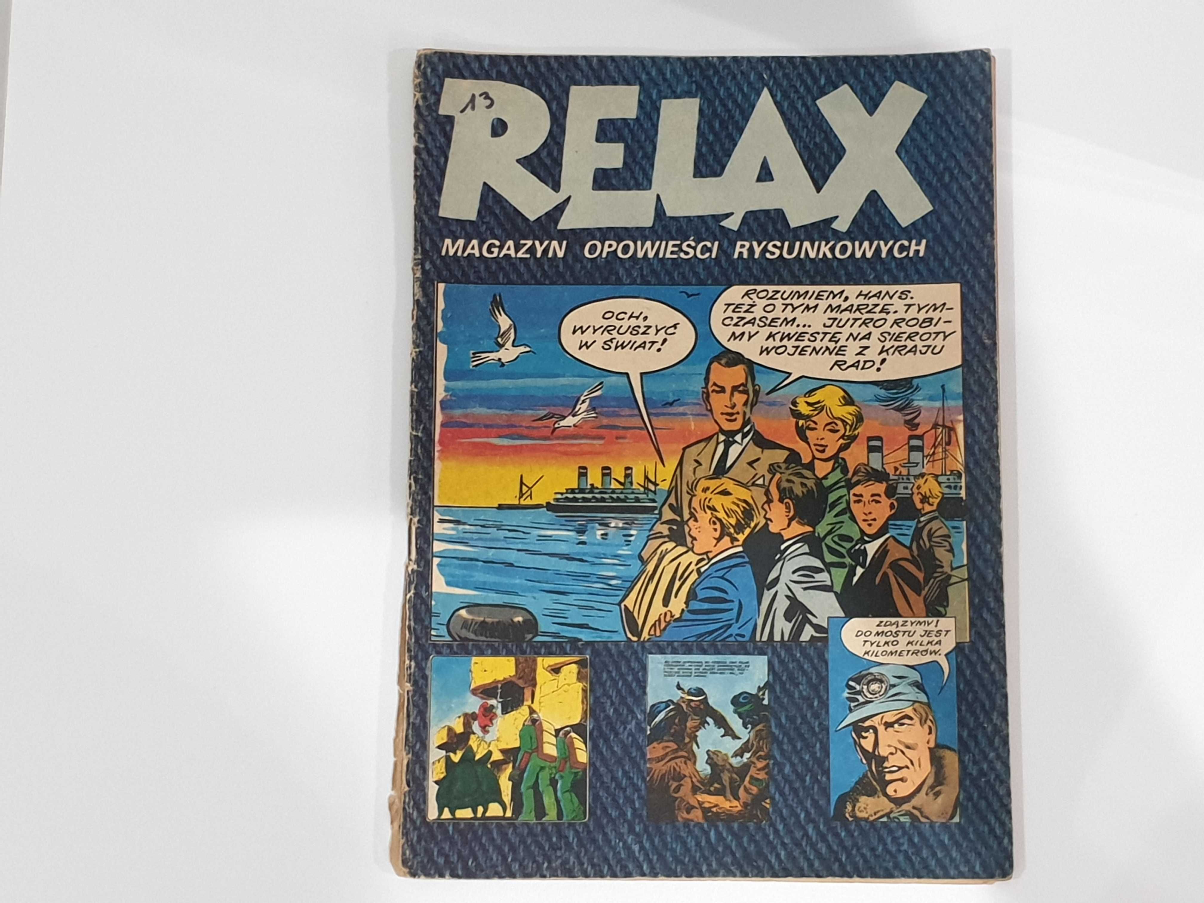 RELAX - Komiks Magazyn Opowieści Rysunkowych Nr 6 i 13