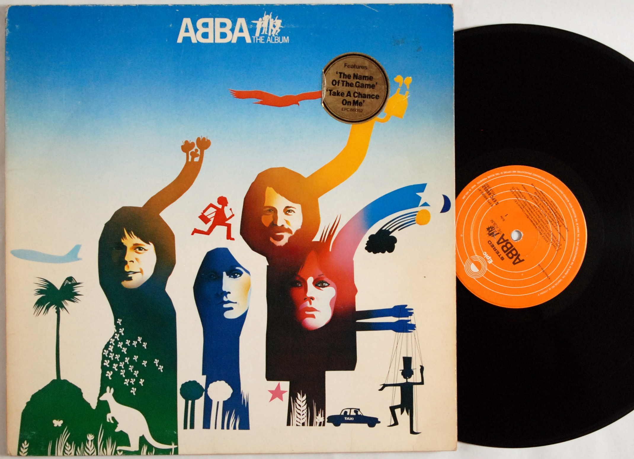 ABBA - The Album (Epic – EPC 86052, UK) 1977r.