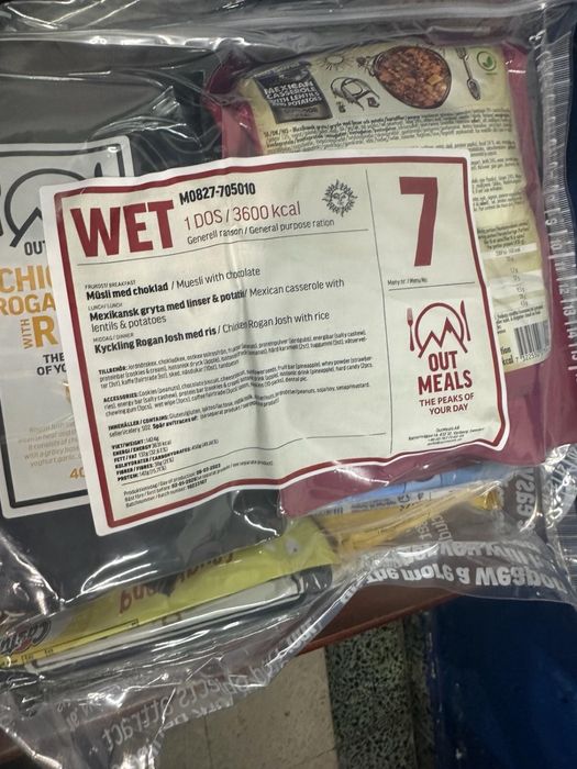 Rações de Combate Suecas