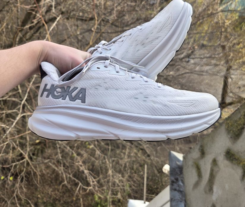 44.5р hoka clifton 9 чоловічі спортивні кросівки