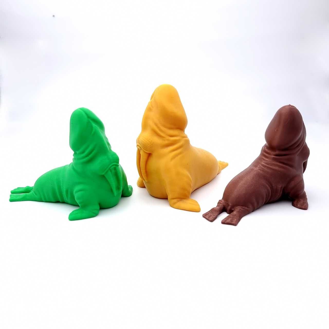 Figura Morsa Peculiar 3D | Presente Divertido Adulto